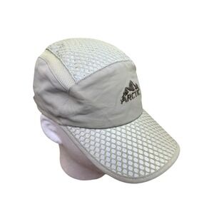 Arctic Gray Silver Runners Hat Evaporative Cooling Lightweight Adjustable